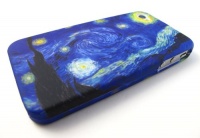 Starry Night Design Hard Snap-on Case Cover for Apple Iphone 4 4s Package Include Mybat Prying Tool and Lead Pencil Starry Night Design Hard Snap-on Case Cover for Apple Iphone 4 4s Package Include Mybat Prying Tool and Lead Pencil