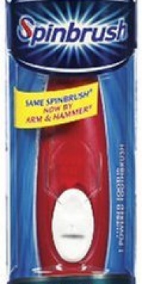Sprinbrush Pro Whitening Battery Powered Toothbrush, Medium (Colors May Vary)