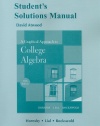 Student Solutions Manual for A Graphical Approach to College Algebra