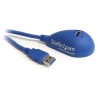 StarTech.com 5-Feet Desktop SuperSpeed USB 3.0 Extension Cable - A to A M/F (USB3SEXT5DSK)