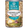 Eden Organic Cannellini White Kidney Beans, No Salt Added, 15-Ounce Cans (Pack of 12)