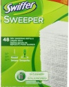 Swiffer Sweeper Dry Sweeping Cloth Refills, 48 Count