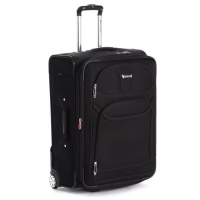 Delsey Luggage Helium Fusion Light 25 Inches Expandable Upright, Black, One Size Delsey Luggage Helium Fusion Light 25 Inches Expandable Upright, Black, One Size