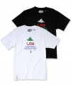 Set down roots. This t-shirt from LRG won't have to grow on you to become an essential piece of your casual wardrobe.