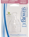 Dr. Brown's 2 Pack Natural Flow Preemie Standard Nipple