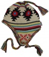 Muk Luks Women's Painted Dessert Tassel Trim Helmet Cap