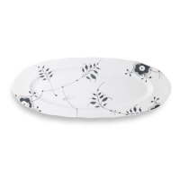 Royal Copenhagen Black Fluted Mega Oval Fish Platter Royal Copenhagen Black Fluted Mega Oval Fish Platter