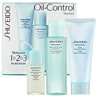 Shiseido Pureness Oil Control 1-2-3 Set Deep Cleansing Foam 2.7oz + Balancing Softener Alc Free 3.3oz + Matifying Moisturizer Oil-Free 1oz Shiseido Pureness Oil Control 1-2-3 Set Deep Cleansing Foam 2.7oz + Balancing Softener Alc Free 3.3oz + Matifying Moisturizer Oil-Free 1oz