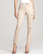 Stylishly streamlined, these BASLER cargo pants channel utilitarian chic with a straight silhouette, ample pockets and burnished hardware accents.