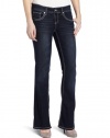 Seven7 Women's Rhinestone Flap Jean