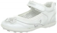 Geox Jodie47 Ballerina Flat (Toddler/Little Kid),White,23 EU(7 M US Toddler)