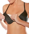 Fashion Forms Water Wear Push Up Pads Style 5104 - Black - A-B Cup