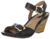 Clarks Women's Woodward Bamboo Wedge Sandal