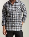 191 Unlimited Hubert Slim Fit Plaid Shirt