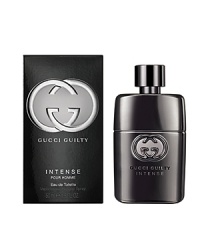 Gucci Guilty Intense pour Homme is a twist from the successful Guilty pour Homme scent, made more intense, provocative and sensual. The lemon and lavender burst has been hardened by the coriander for a more metallic masculinity. The addictive patchouli and cedarwood dry down has been enriched with dry amber and leather accents for a darker and more provocative trail. Experience Gucci Guilty Intense pour Homme with this 1.7 oz Eau de Toilette Spray.