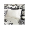 Ralph Lauren Port Palace King Flat Sheet Black/cream Small Dot