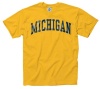 Michigan Wolverines Gold Arch T-Shirt