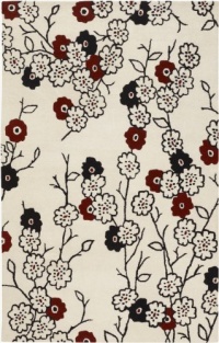 Area Rug 3x5 Rectangle Transitional White Color - Surya Gramercy Rug from RugPal Area Rug 3x5 Rectangle Transitional White Color - Surya Gramercy Rug from RugPal