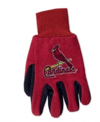 MLB St Louis Cardinals Two-Tone Gloves MLB St Louis Cardinals Two-Tone Gloves