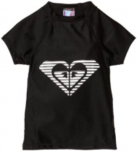 Roxy Kids Girls 2-6x Roxy Teenie Wahine Indian Sunset Rashguard, Black, Small Roxy Kids Girls 2-6x Roxy Teenie Wahine Indian Sunset Rashguard, Black, Small