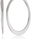 Kenneth Cole New York Small Silver-Tone Hoop Earrings