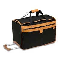 The Hartmann Packcloth Collection offers the ultimate in practical convenience-with classic, sophisticated style. Made of extremely durable, lightweight 400-denier nylon with antique brassware and Hartmann's signature trim, the 21 rolling duffel is perfect for business trips or a long weekend overseas.