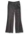 Go off the cuff with these must-have wide-leg pants with a cuffed hem.