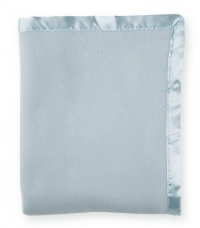 American Baby Company Nordic Fleece Crib Blanket Full size with Satin Trim, Blue American Baby Company Nordic Fleece Crib Blanket Full size with Satin Trim, Blue