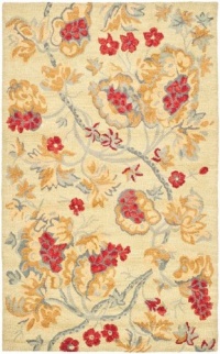 Area Rug 5x8 Rectangle Country & Floral Beige - Multi Color Color - Safavieh Blossom Rug from RugPal Area Rug 5x8 Rectangle Country & Floral Beige - Multi Color Color - Safavieh Blossom Rug from RugPal