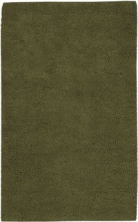 Area Rug 3x5 Rectangle Shag Green Color - Surya Aros Rug from RugPal Area Rug 3x5 Rectangle Shag Green Color - Surya Aros Rug from RugPal