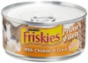 Friskies Cat Food Prime Filet with Chicken in Gravy, 5.5-Ounce Cans (Pack of 24)