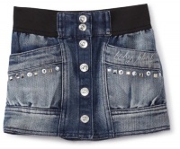 Baby Phat - Kids Girls 2-6x Little Denim Bubble Skirt, Blue, 6X Baby Phat - Kids Girls 2-6x Little Denim Bubble Skirt, Blue, 6X
