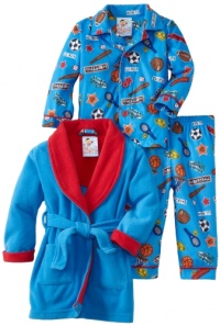 Baby Bunz Baby-boys Infant LB All Star Robe and Pajama Set Baby Bunz Baby-boys Infant LB All Star Robe and Pajama Set