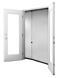 Bug Off 72 by 80 Instant Screen, Reversible Fits French Doors and 12-Foot Sliding Glass Doors