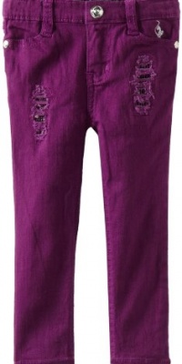 Baby Phat Girl's 7-16 Rips and Sequins Jeans, Plum, 16 Baby Phat Girl's 7-16 Rips and Sequins Jeans, Plum, 16