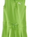 Puma - Kids Girls 2-6X Toddler Sleeveless Core Dress, Green, 2T