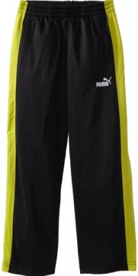 Puma - Kids Boys 8-20 Colorblock Pant, Black, Large Puma - Kids Boys 8-20 Colorblock Pant, Black, Large