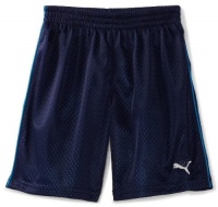 Puma - Kids Boys 2-7 Two Tone Short, Blue, 6 Puma - Kids Boys 2-7 Two Tone Short, Blue, 6