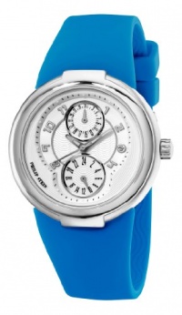 Philip Stein Women's 31-AW-RBL Active Blue Rubber Strap Watch Philip Stein Women's 31-AW-RBL Active Blue Rubber Strap Watch