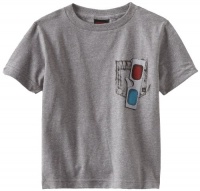 Quiksilver Boys 2-7 3D Fakeout Kids Tee, Smoke Heather, 4T Quiksilver Boys 2-7 3D Fakeout Kids Tee, Smoke Heather, 4T
