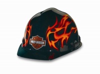 Harley-Davidson RHDHHAT10K Flames Hard Hat Harley-Davidson RHDHHAT10K Flames Hard Hat