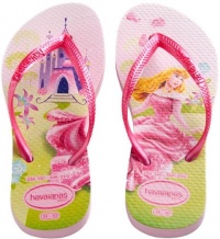 Havaianas Kids Slim Princess Flip Flop (Toddler/Little Kid),Crystal Rose,23-24 BR (8 M US Toddler)