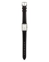 C'mon get strappy with kate spade new york's leather banded watch--the smooth style showcases the label's signature polish.