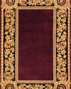 Area Rug 2x3 Rectangle European Aubergine Color - Momeni Maison Rug from RugPal