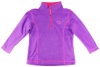 Gutsy Toddler Girls Violet Long Sleeve Half Zipped Fleece Jacket/Top 2T 3T 4T