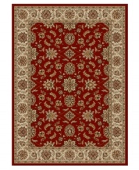 Rendered with intricate floral designs in a sumptuous red and neutral color palette, this area rug set from Kenneth Mink offers a cohesive look for your entire home. Woven of plush olefin for lasting softness and durability. Includes five rugs. Rendered with intricate floral designs in a sumptuous red and neutral color palette, this area rug set from Kenneth Mink offers a cohesive look for your entire home. Woven of plush olefin for lasting softness and durability. Includes five rugs.