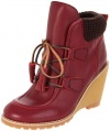 See by Chloe Women's 17004 Ankle Boot,Sangria,11 M US