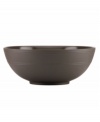Elegance comes easy with the Fair Harbor serving bowl, a must for spaghetti or grilled chicken salad. Durable stoneware in a cool sky hue is half glazed, half matte and totally timeless.