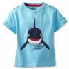 Tommy Hilfiger Boys 2-7 Moby Tee, Capri Blue, 06 Regular