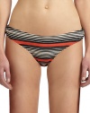 THE LOOKMulti-stripe printElastic waist and leg openingsSide O-ringsTHE MATERIAL80% nylon/20% spandexFully linedCARE & ORIGINHand washImportedPlease note: Bikini top sold separately. 